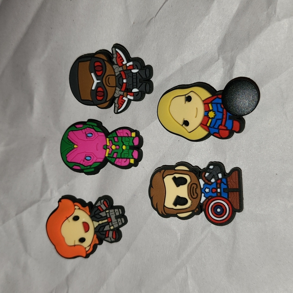Brand new Marvel Croc Jibbitz Charms